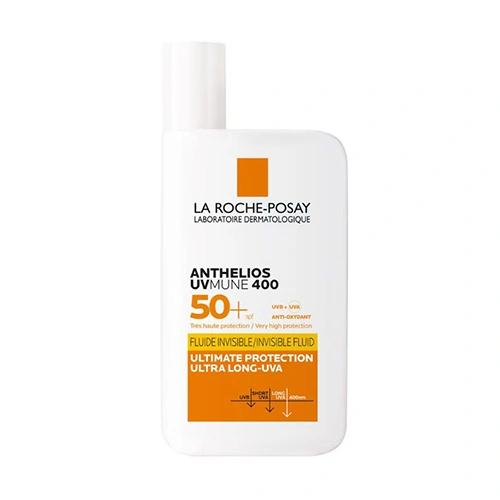 فلوئید ضد آفتاب بی رنگ لاروش پوزای spf50 حجم 50ml