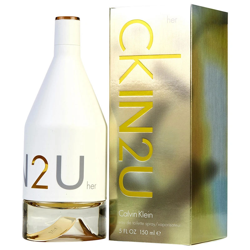 ادو تویلت زنانه کالوین کلین CK In2u حجم 150ml