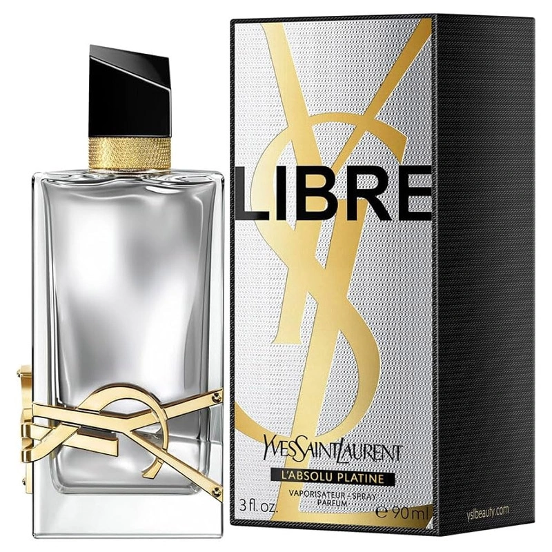 ادو پرفیوم زنانه ایو سن لورن Libre L Absolu Platine حجم 90ml