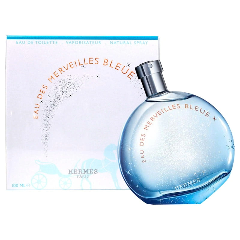 ادو تویلت زنانه هرمس Eau des Merveilles Bleue حجم 100ml