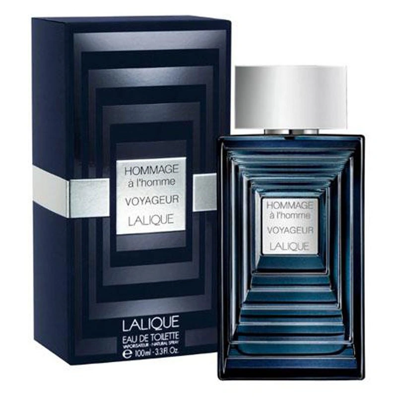 ادو تویلت مردانه لالیک Hommage A L`Homme Voyageur حجم 100ml