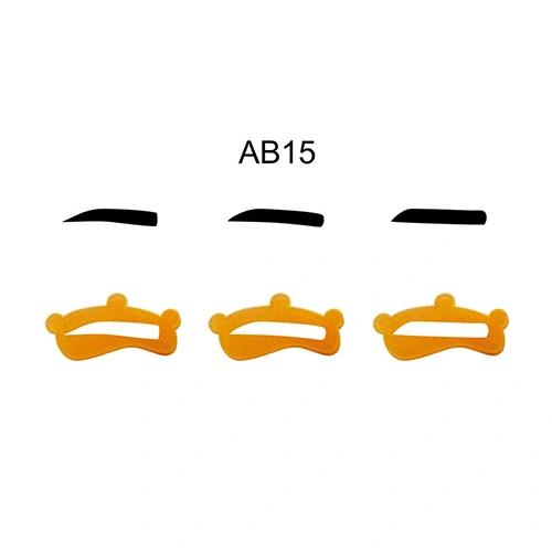 قاب ابرو Eyebrow Stencil AB15 بسته 3 عددی