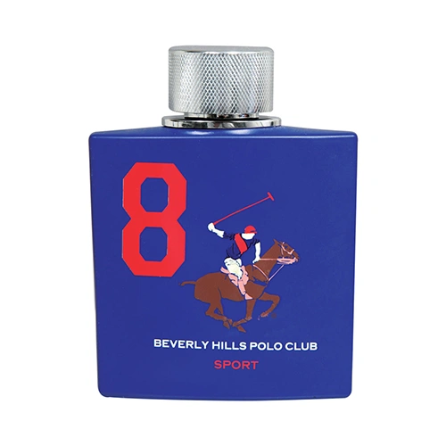 ادو تویلت مردانه بورلی هیلز پولو کلاب Sport Number8 حجم 100ml