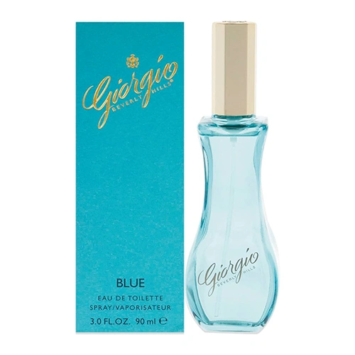 ادو تویلت زنانه جورجیو بورلی هیلز Giorgio Blue حجم 90ml