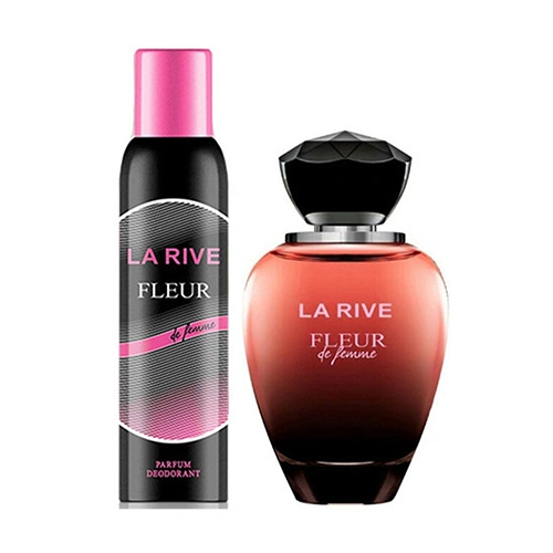 ست ادو پرفیوم و اسپری زنانه لا ریو Fleur De Femme