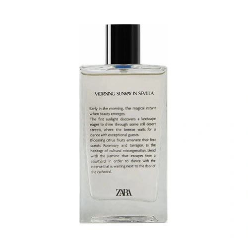 ادو پرفیوم اسپورت زارا Morning Sunray In Sevilla حجم 100ml