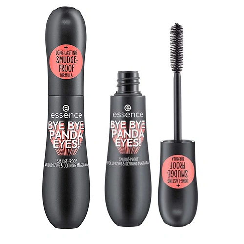 ریمل حجم دهنده اسنس Bye Bye Panda Eyes Smudge Proof Mascara