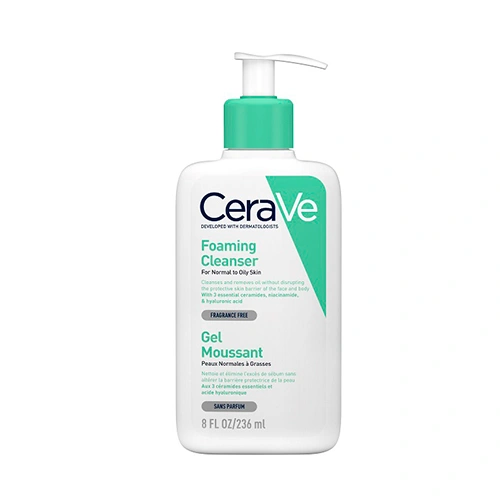 فوم شستشوی سراوی Foaming Clenser مناسب پوست نرمال تا چرب حجم 236ml