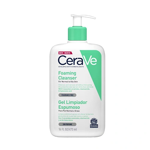فوم شستشوی سراوی Foaming Clenser مناسب پوست نرمال تا چرب حجم 473ml