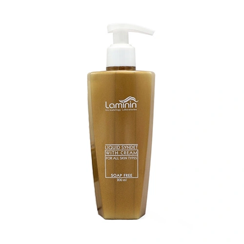 کرم ژل پاک کننده کرم دار لامینین مناسب انواع پوست حجم 200ml