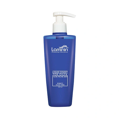 کرم ژل پاک کننده لامینین مناسب پوست  چرب و آکنه ای حجم 200ml