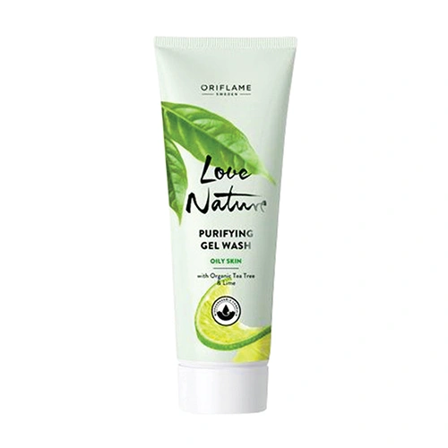 ژل پاک کننده صورت اوریفلیم Tea Tree & Lime حجم 125ML