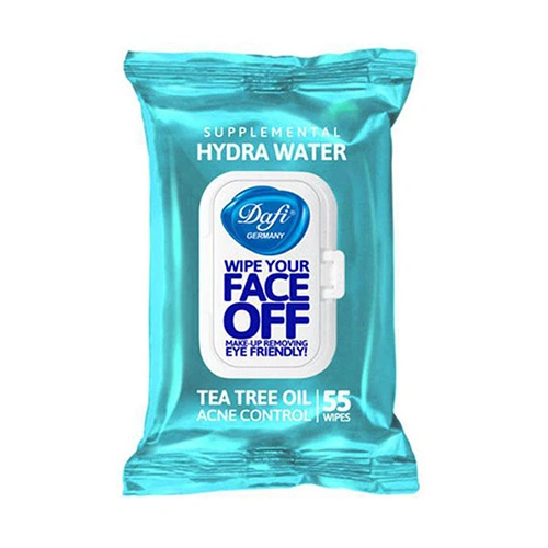 دستمال مرطوب دافی پاک کننده آرایش 55 عددی Hydra Water