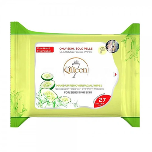 دستمال مرطوب سون کوئین 27 عددی Cucumber Makeup Rempver