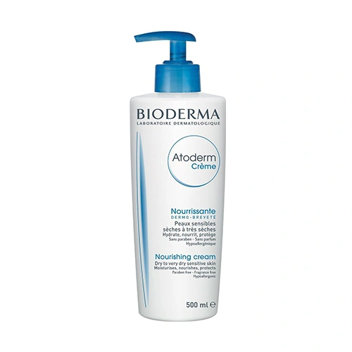 کرم مرطوب کننده پمپی بایودرما ATODERM حجم 500ml