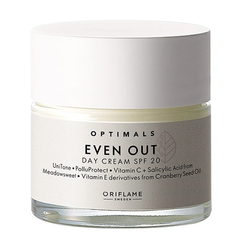 کرم روز ضد لک Spf20 اوریفلیم سری اپتیمالز Even Out حجم 50ml