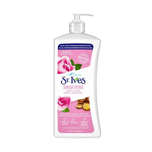 لوسیون بدن سنت ایوز Smoothing Rose & Argan Oil حجم 621ml