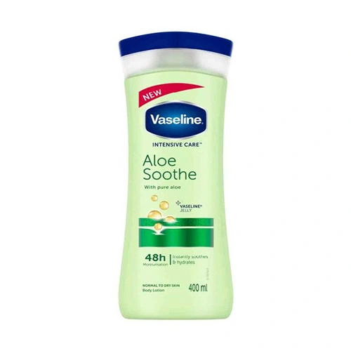لوسیون بدن وازلین Aloe Soothe حجم 400ml