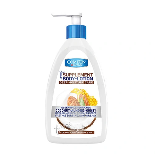 لوسیون بدن کامان coconut-almond-honey حجم 510ml