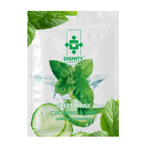 ماسک صورت ورقه ای دیگنیتی Cucumber and Mint