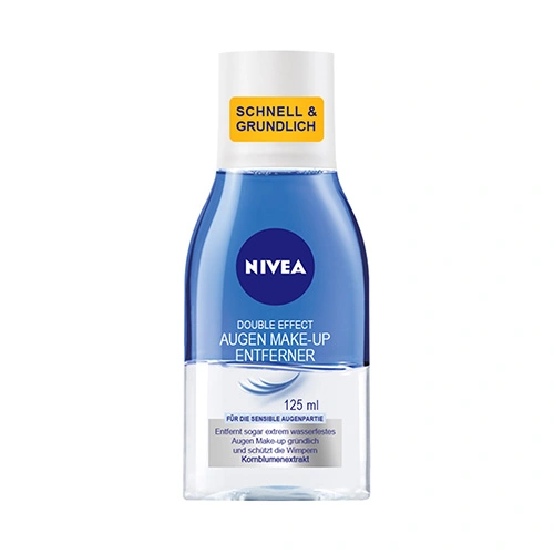 پاک کننده آرایش چشم نیوا محلول دو فاز Double Effect قوی حجم 125ml