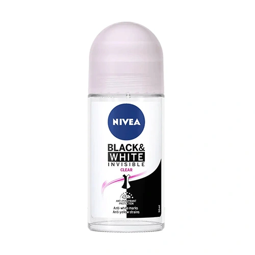 رول ضد تعریق زنانه نیوآ Black & White Invisible Clear حجم 50ml