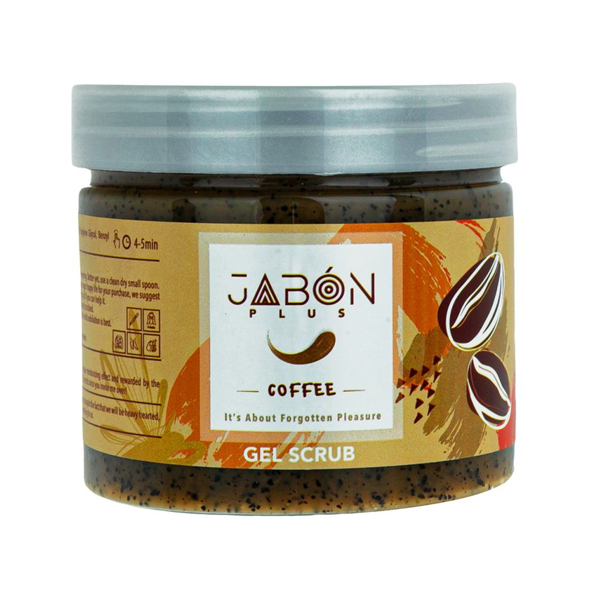ژل اسکراب لایه بردار ژبن پلاس coffee حجم 375 گرم
