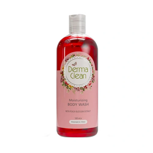 شامپو بدن درماکلین Blossom Peach حجم 500ml