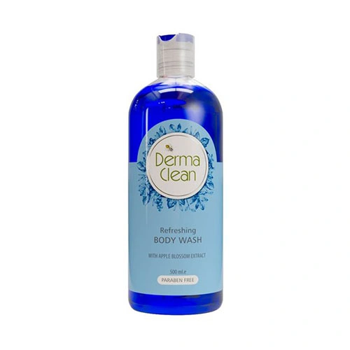 شامپو بدن مردانه درماکلین Apple Blossom حجم 500ml