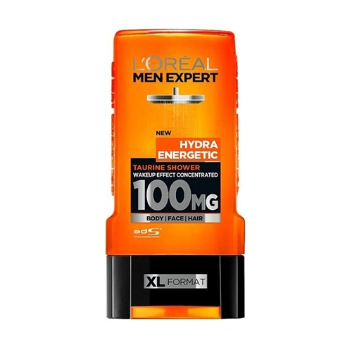 شاور ژل مردانه لورال Hydra Energetic حجم 300ml