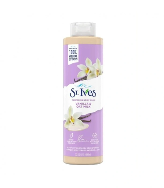 شامپو بدن سنت ایوز Vanilla & Oat Milk حجم 650ml