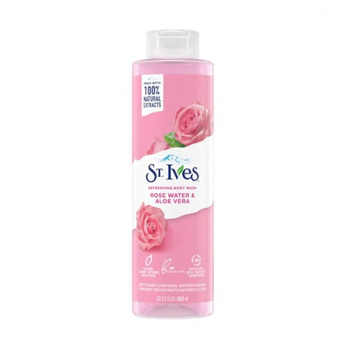 شامپو بدن سنت ایوز Rose Water & Aloe Vera حجم 650ml