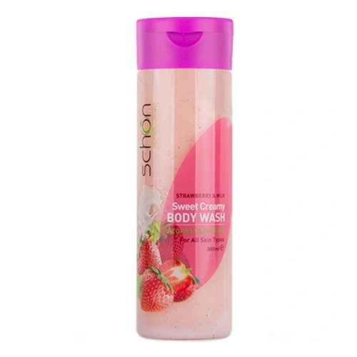 شامپو بدن شون Strawberry and Milk حجم 300ml