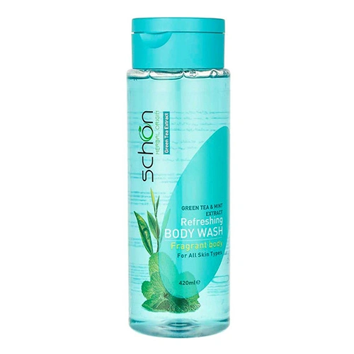 شامپو بدن شون Green Tea and Mint حجم 420ml