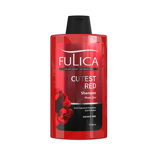 شامپو تثبیت کننده و محافظ رنگ مو فولیکا Cutest Red 400ml
