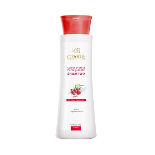 شامپو تثبیت کننده رنگ مو سینره Pomegranate حجم 250ml