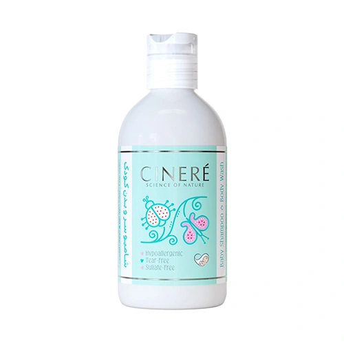 شامپو سر و بدن سینره مناسب نوزادان حجم 250ml