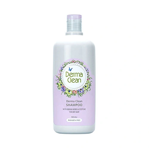 شامپو درماکلین مناسب موهای خشک حجم 500ml