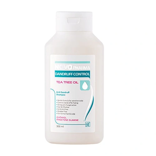 شامپو ضد شوره موهای نرمال نووفارما فارماسریز حجم 300ml