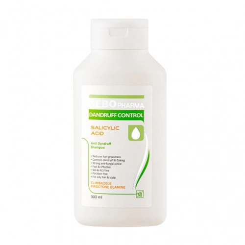 شامپو ضد شوره موی چرب سبوفارما فارماسریز حجم 300ml