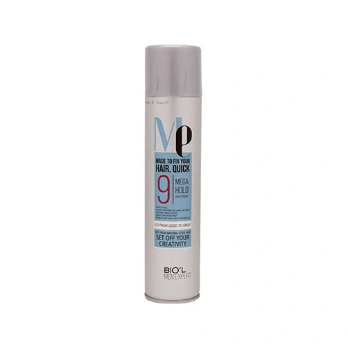 اسپری حالت دهنده مو مردانه بیول Mega Hold حجم 300ml
