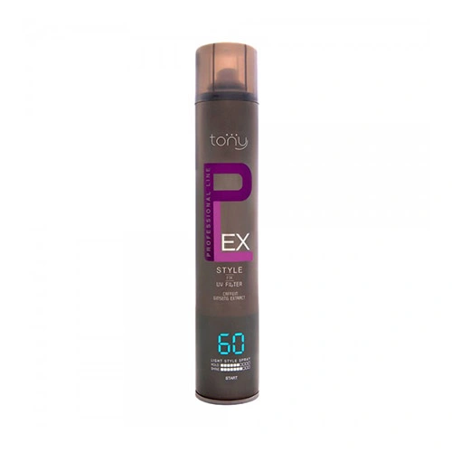 اسپری حالت دهنده مو تونی PLEX60 حجم 400ml