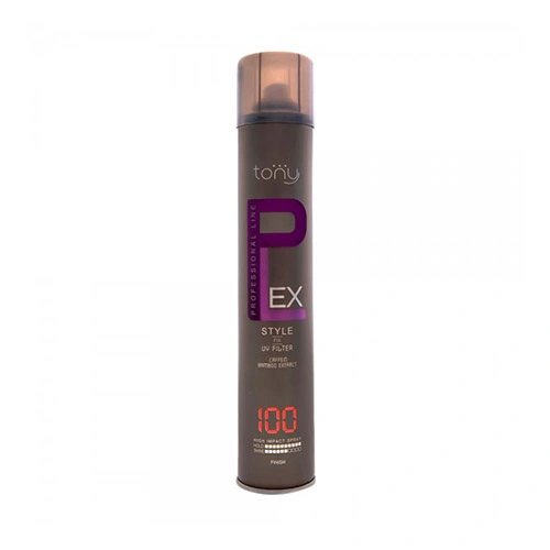 اسپری حالت دهنده مو تونی PLEX100 حجم 400ml