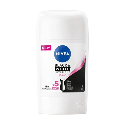 استیک ضد تعریق زنانه نیوآ Black&White Invisible Clear حجم 50ml