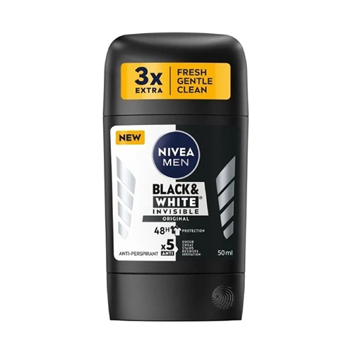 استیک ضد تعریق مردانه نیوآ Black&White Invisible Original حجم 50ml