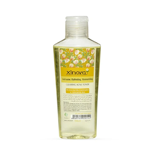 تونر آنتی آکنه ژینووا مخصوص پوست چرب و مختلط 150ml