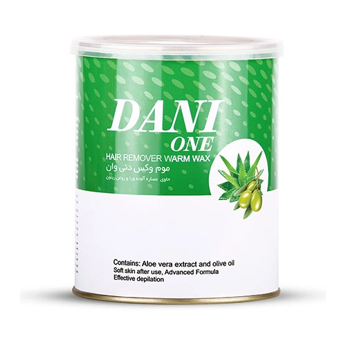موم وکس دنی وان حاوی عصاره آلوئه ورا و روغن گیاهی زیتون حجم 700gr