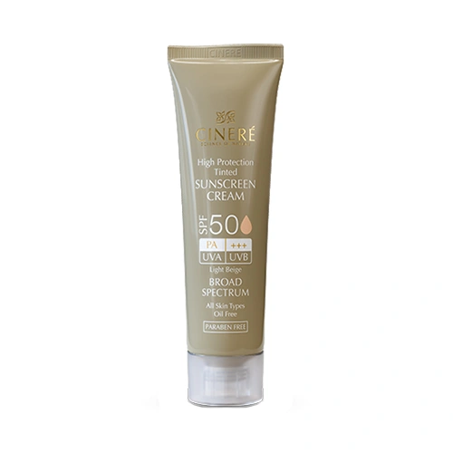 کرم ضد آفتاب رنگی سینره SPF50 حجم 50ml