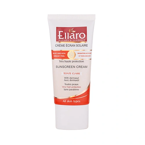 کرم ضد آفتاب الارو بی رنگ SPF50 مخصوص انواع پوست حجم 50ml