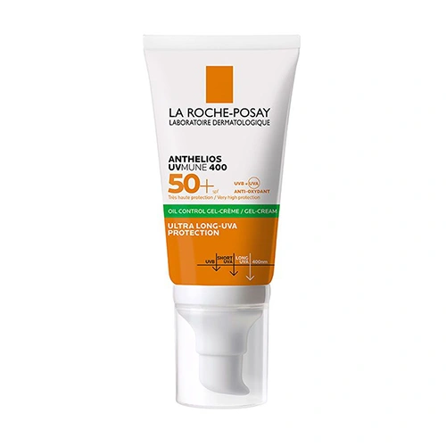 ژل کرم ضد آفتاب لاروش پوزای spf50 مناسب پوست چرب حجم 50ml